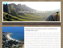 Tablet Screenshot of camping-la-vallee.com