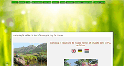 Desktop Screenshot of camping-la-vallee.fr
